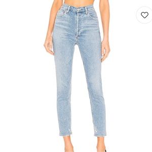 Agolde Nico High Rise Slim Fit Jeans